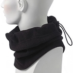 Black Fleece Neck Gaiter