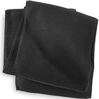 Black Fleece Winter Scarf