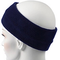 Navy Blue Fleece Headband