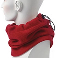 Red Fleece Neck Gaiter