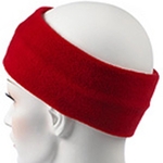 Red Fleece Headband
