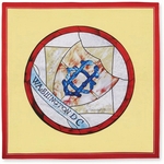 Custom Logo Wet Dye Silk Scarf