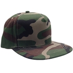 5 Panel Structured Mid Crown Cotton Twill Cap