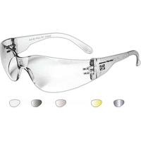 Economical safety glasses feature optically correct, distortion-free lenses...