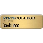 New York Metal Name Badge (Custom Sizes)