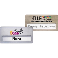Atlanta Reusable Vogue Name Badge