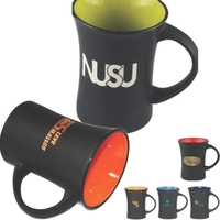 Hour glass mug with matte outside and glossy inside, 11 oz./... from ASI...