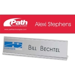 2-Ply Plastic Desk & Wall Plate Engraved & Printed