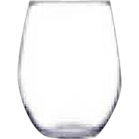 Stemless white wine drinking glass, 17 oz.... from ASI 31518 ADNART / Ad-N-Art