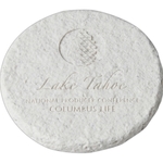 Round Limestone Coaster