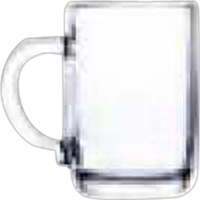 Glass coffee mug, 8 oz. Gift box and paper wrap included.... from ASI 31518...