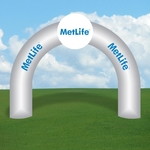 Inflatable Archways - Curved Logo Full Digital