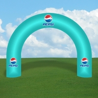 30 foot inflatable balloon arch with inflation fan, tie downs, storage......