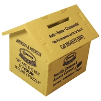 Bank Shaped Puzzle cube with coin slot.... from ASI 54886 Foamworx / FoamWorx