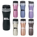 Stainless Steel Gem Bling Tumbler