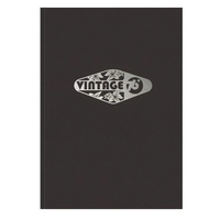 7" x 10" PerfectValue large perfect-bound journal with one-color foil...