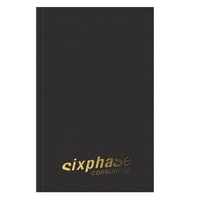 5.5" x 8.5" perfect-bound ValueLine meeting book with 25 sheets of... from...