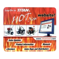 Soft Surface Mouse Pad with rubber base.... from ASI 64845 Kin Image Inc