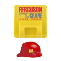 Hard hat clip with adhesive.... from ASI 80150 ZZ DROPPED -Quick Point Inc /...