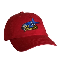 Laundered Chino Twill Cap w/ Contrast Undervisor