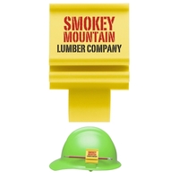 Hard hat clip, slot mounted. Holds carpenter pencil.... from ASI 80150 ZZ...