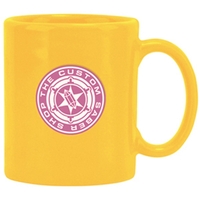 Yellow - Standard Service - 11 oz ceramic mug.... from ASI 71920 Moderne...