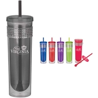 Smoke - 16 oz. Princess Bling travel mug.... from ASI 40261 Berney-Karp Inc /...