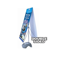 Adjustable double-sided outdoor promotional banner stand.... from ASI 30442...