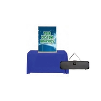 Retractable tabletop banner with 36" x 59" graphics.... from ASI 30442 Above...