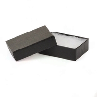 Black Embossed Jewelry Box (2" x 1 1/2" x 5/8")