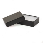 Black Embossed Jewelry Box (2 7/16" x 1 5/8" x 13/16")