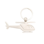 Metal Helicopter Key Tag