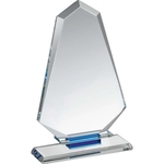 Clear & Blue Crystal Awards