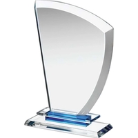 Clear & Blue Crystal Awards