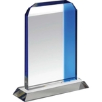 Clear & Blue Crystal Awards