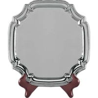 Nickel plated award tray.... from ASI 65153 Kirk & Matz LTD / Swatkins