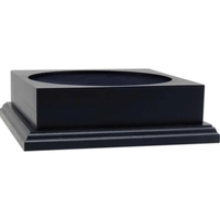 Black Recessed Base