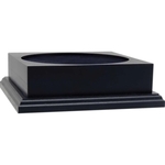 Black Recessed Base
