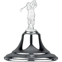 Silver Plated Golf Lids (Traditional Golfer)