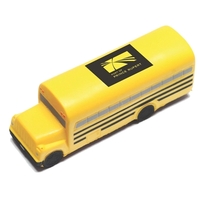 Yellow school bus shaped stress reliever.... from ASI 74779 O & S Supply...