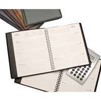 Executive week planner with a padded heat sealed vinyl cover, no... from ASI...