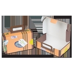 5" x 3-3/8" x 1-1/2" - Mini Suitcase Box