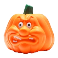 Pumpkin shaped stress reliever with angry face.... from ASI 74779 O & S...