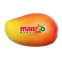 Stress reliever in mango shape... from ASI 74779 O & S Supply Company LLC / O...