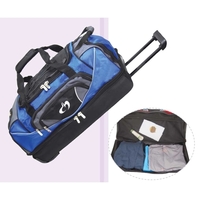 Drop-Bottom Rolling Duffle