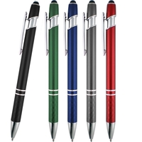 Click Action Stylus Metal Pen... from ASI 52387 Empire USA