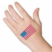 American Flag Team USA Temporary Tattoo
