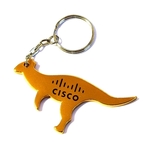 Dinosaur Shaped Aluminum Bottle Opener with Key Holder