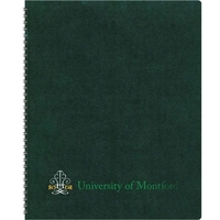 8.5" x 11" vertical monthly planner with foil imprint and a... from ASI 91340...