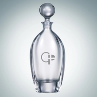 Decanter made of ecologically clean molten crystal glass with a 23.6... from...